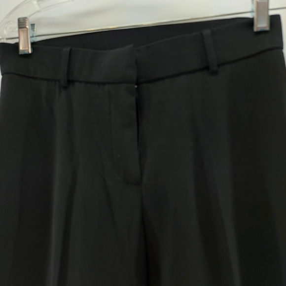 NWOT Chapter One Business Casual Black Straight/ Wide Leg Pants Size 4 - Picture 4 of 7